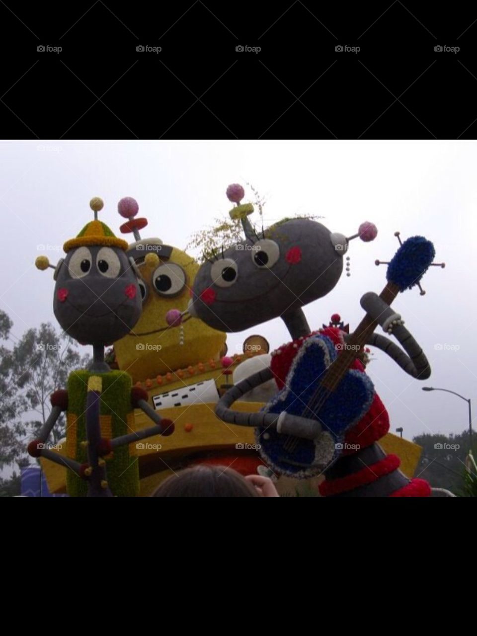 Rose parade float