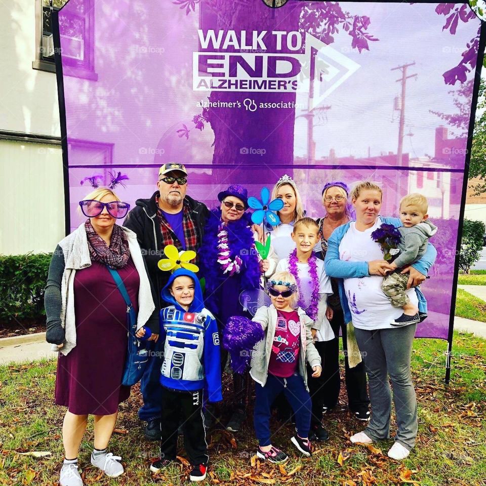 My walk for Alzheimer’s 