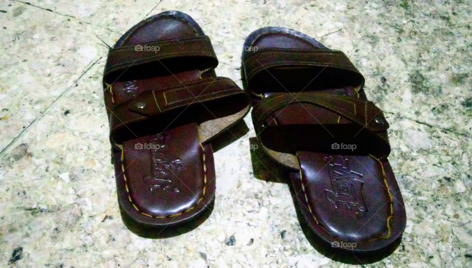 Men's sandals of old
