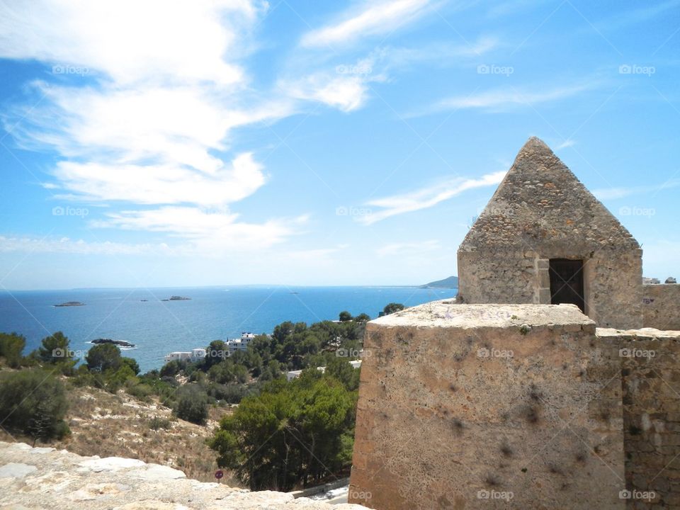 Ibiza castle 