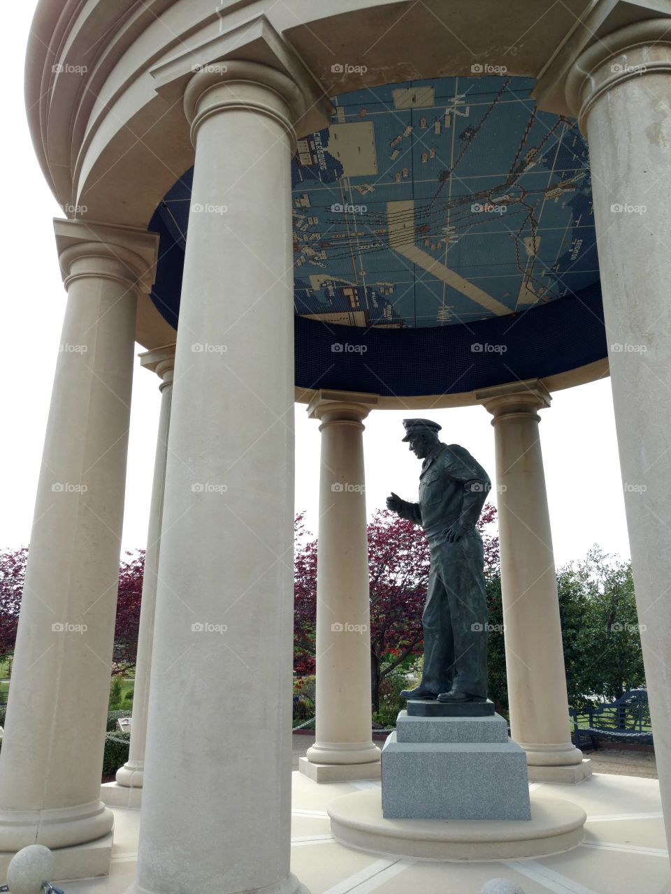 Eisenhower D-Day Memorial Statue