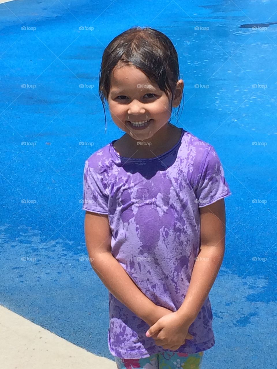 Splash pad fun 