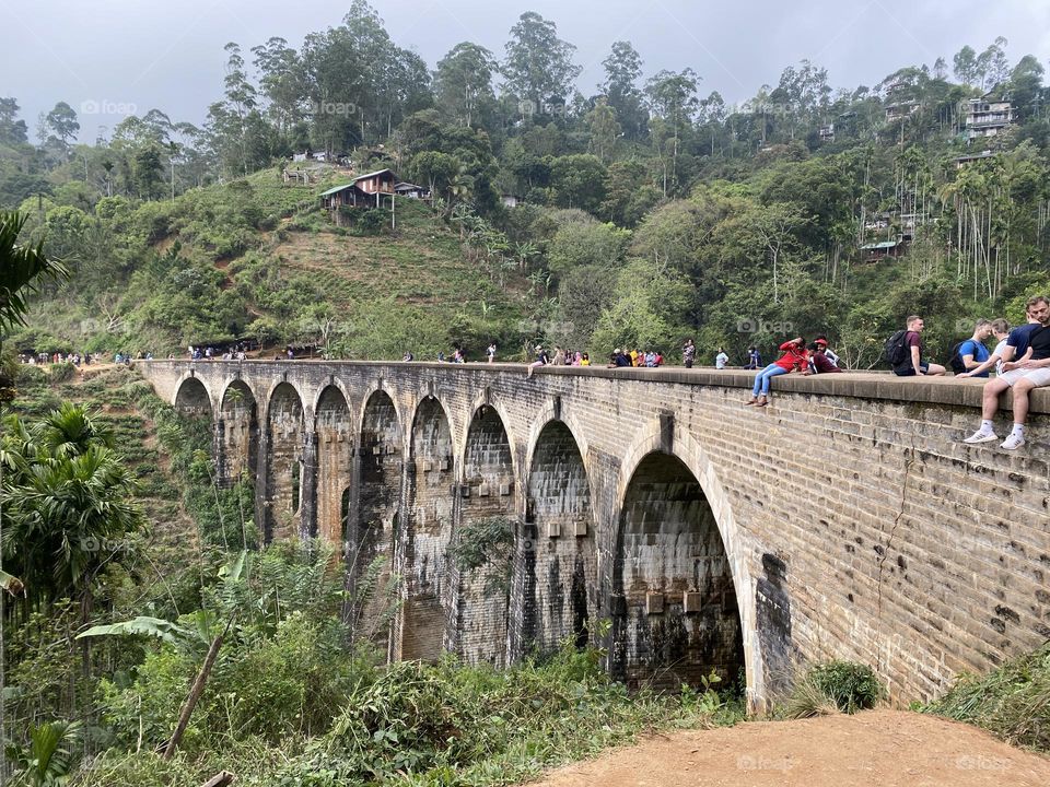 Nine arch bridge