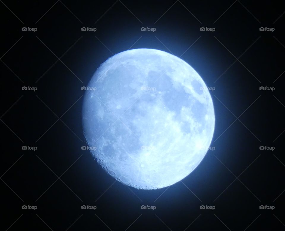 Summer moon taken at Fort Lauderdale August 4, 2017 Panasonic fz80 60x zoom