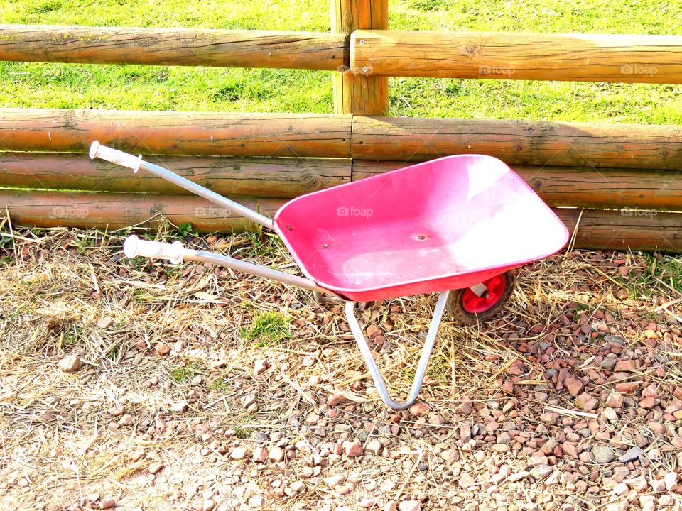 baby wheelbarrow