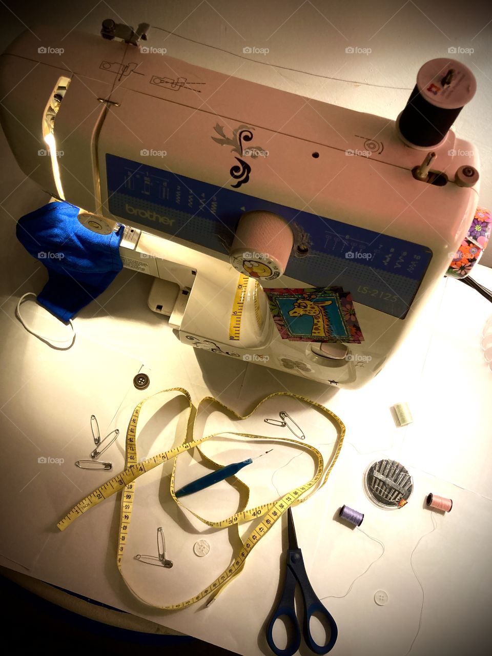 Sewing machine and accessories 