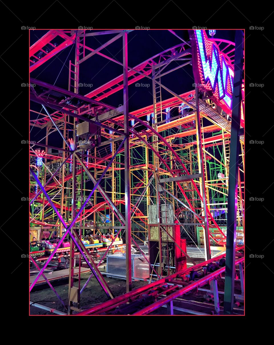 Wild mouse ride