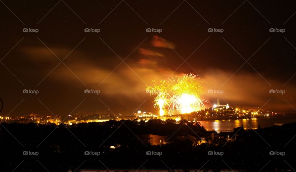 Fireworks Rovinj