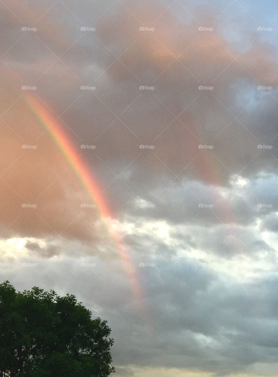 Cloudy rainbow 