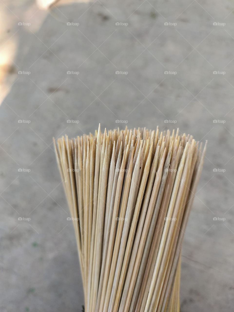 Tusuk Sate. A sharpened bamboo sticks to make satay