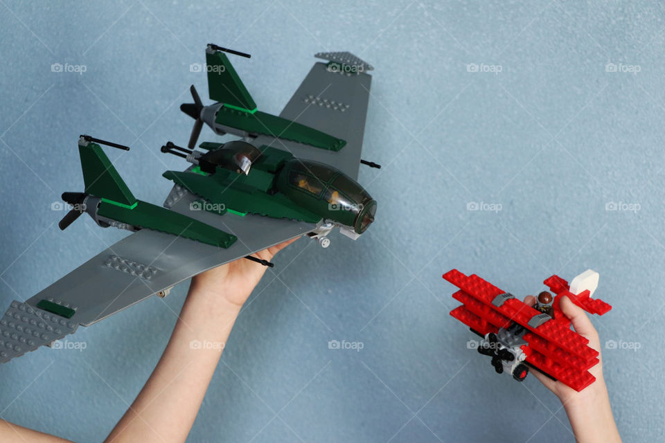 Lego airplanes