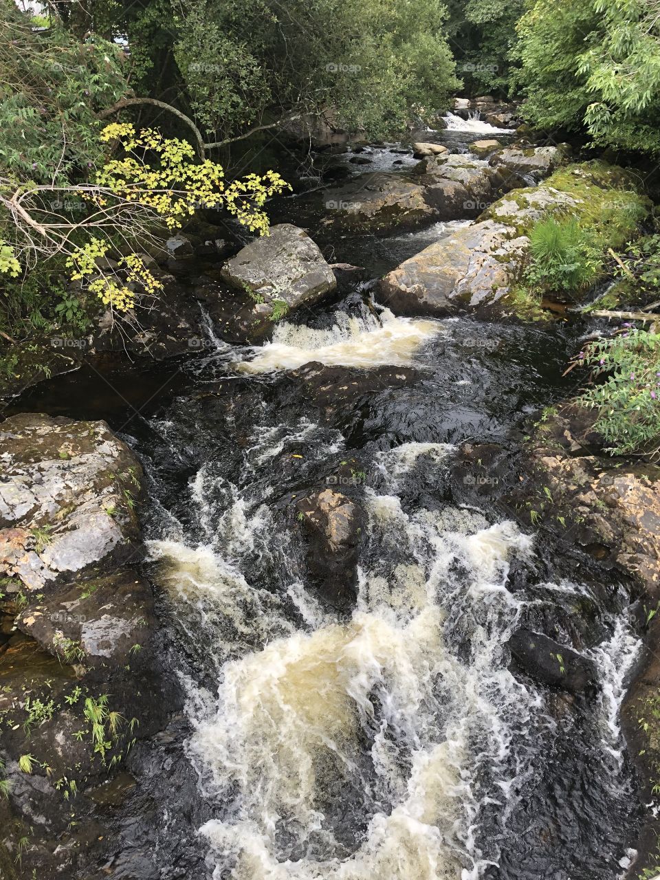 A rather lovely waterfall, found in the Town Centre of Devon.