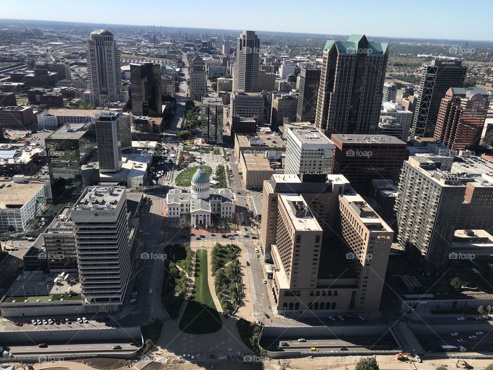 St. Louis from the Arch 