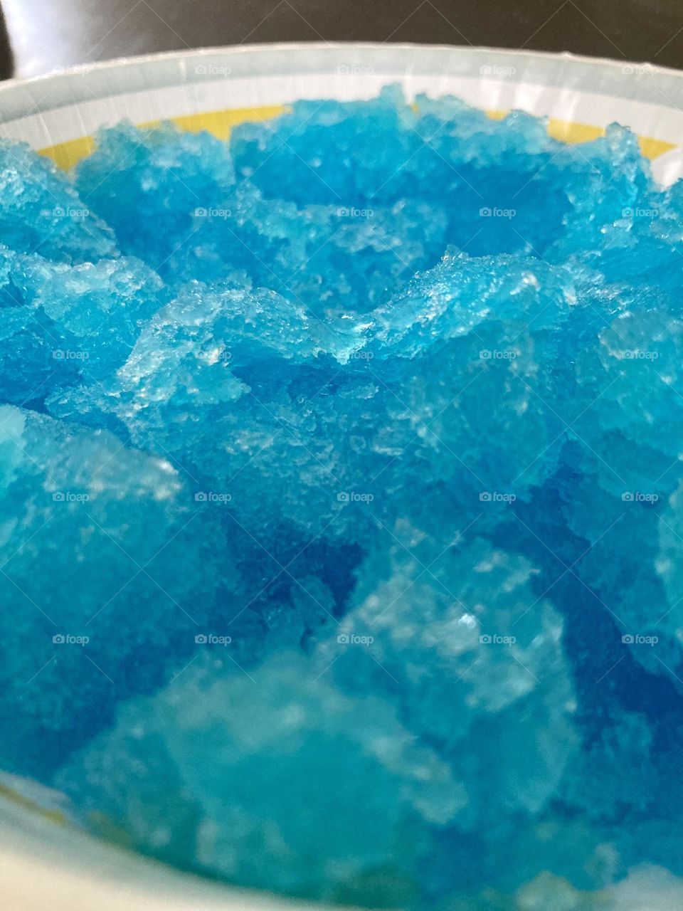 Blue Hawaiian ice