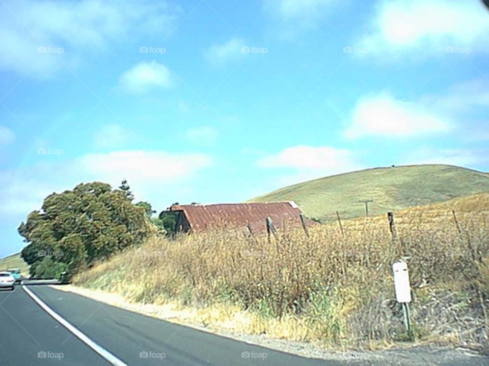 Country like setting in California