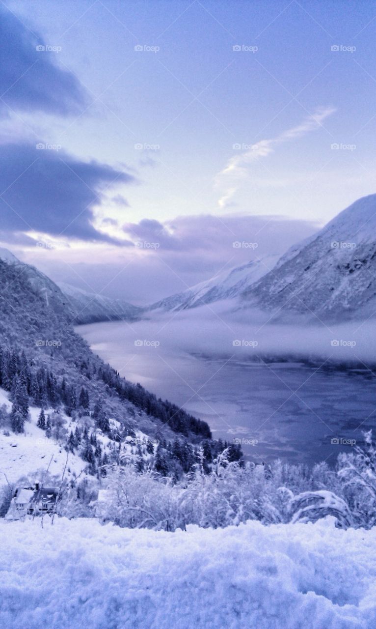 Snow, No Person, Landscape, Mountain, Winter