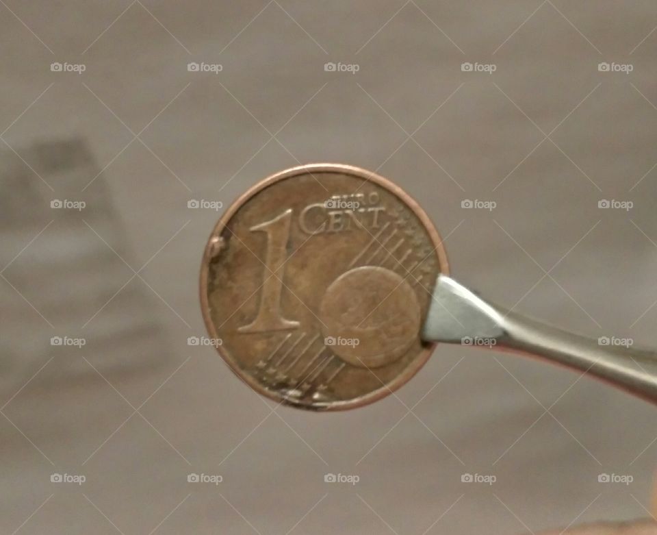 1 Euro Cent Italy ERROR COIN Rare