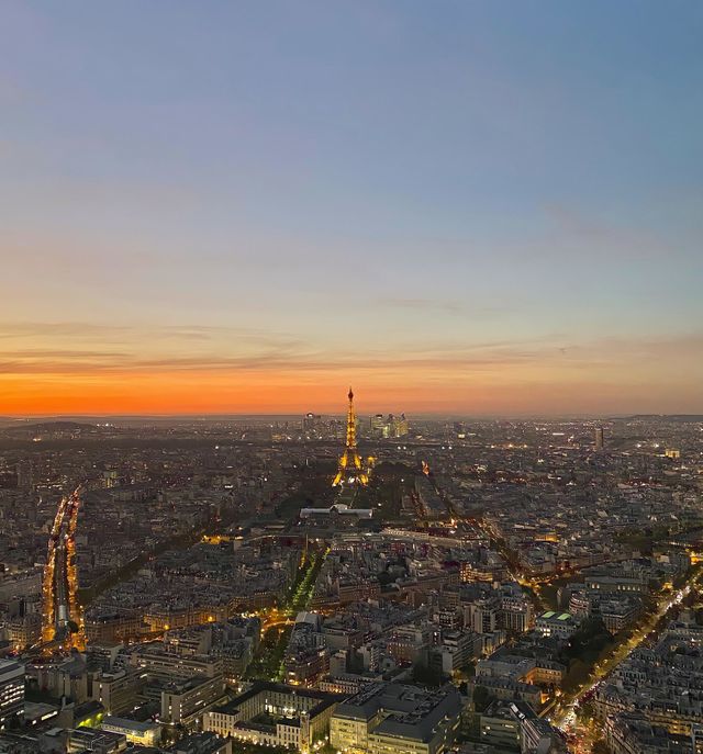 Sunset in Paris