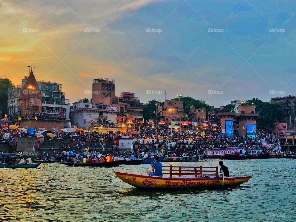 Ganga Aarti, River Ganga Varanasi 