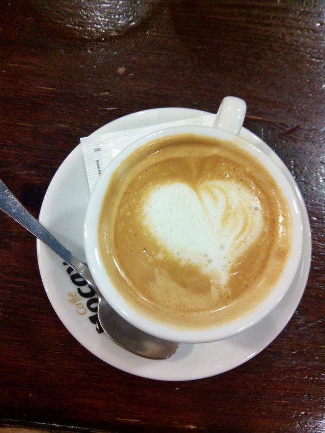 Coffee heart