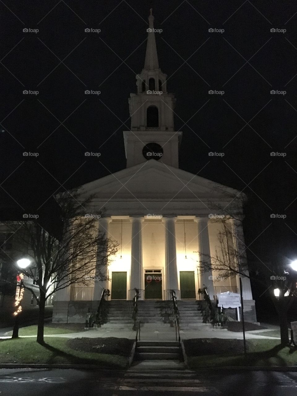 Christmas time in New Milford, CT