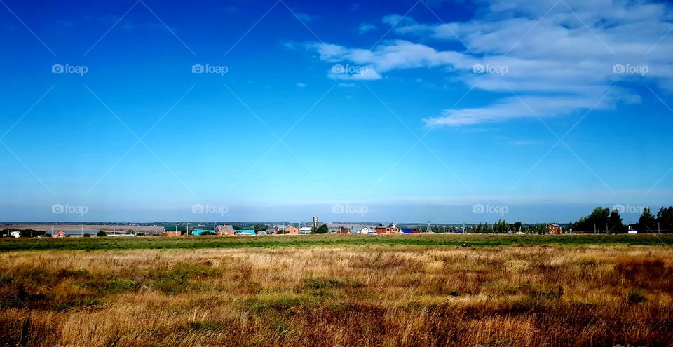 Summer plot in Chuvashia