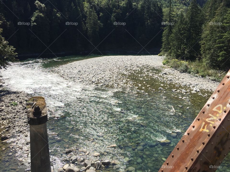 Water, River, No Person, Landscape, Tree
