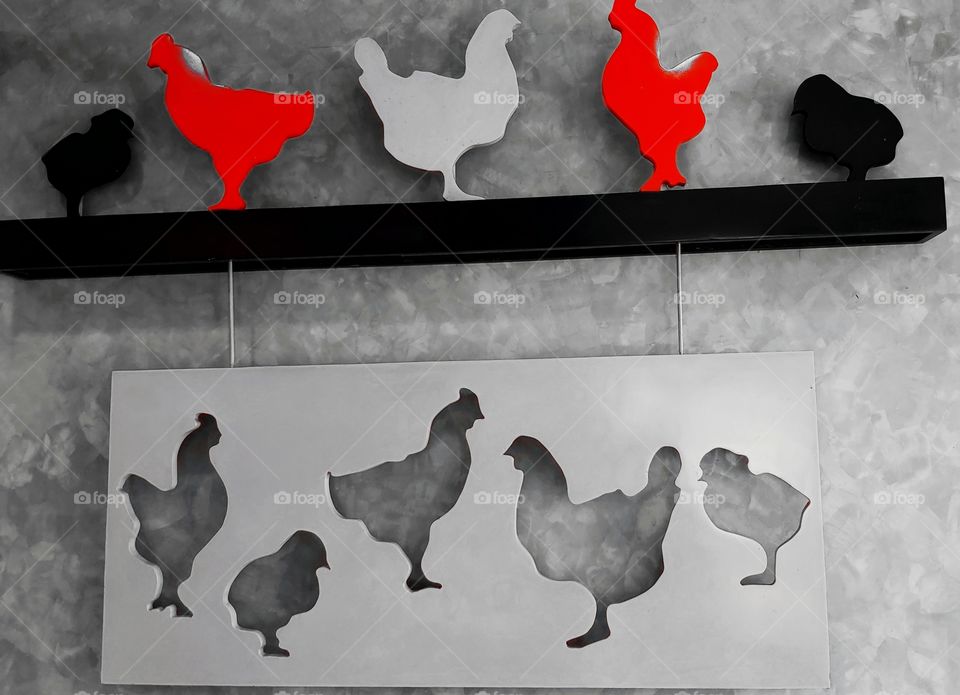 display chicken design