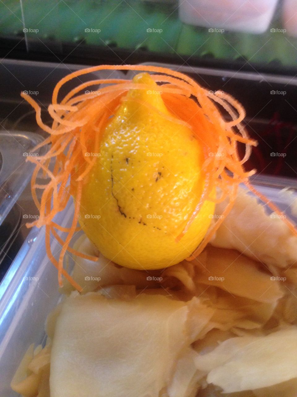 Lemon face