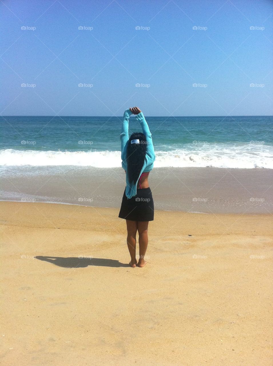 Just Breathing. While in Outer Banks for a friends wedding, the stress had me running to the beach