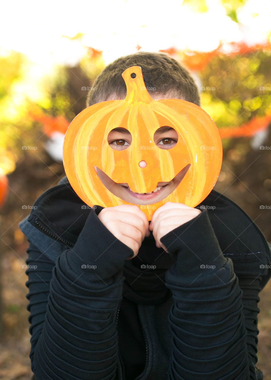 People, One, Portrait, Fall, Halloween