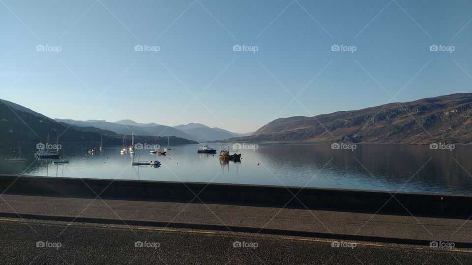 view from ullapool