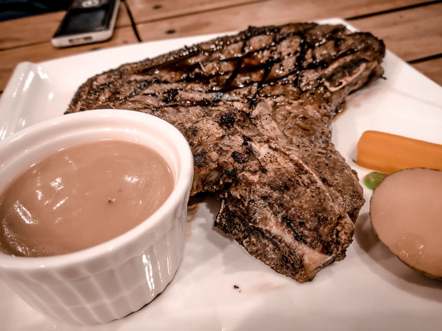 T-bone steak