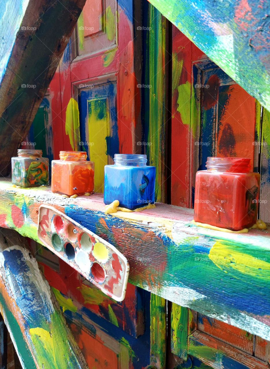 A little splash of colors!