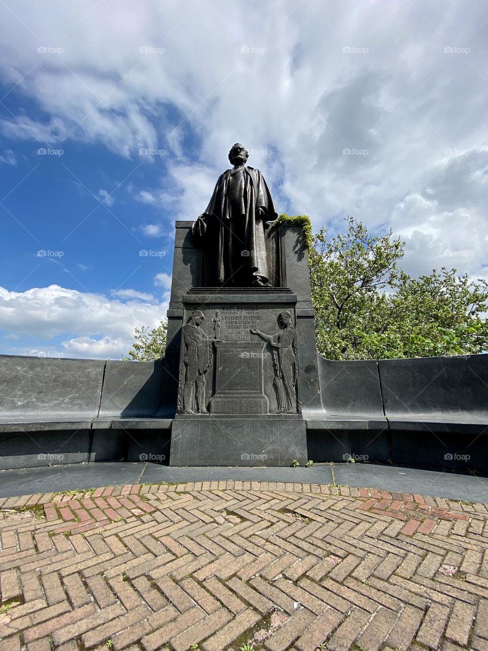 Carl Schurz Statue Morningside Drive New York