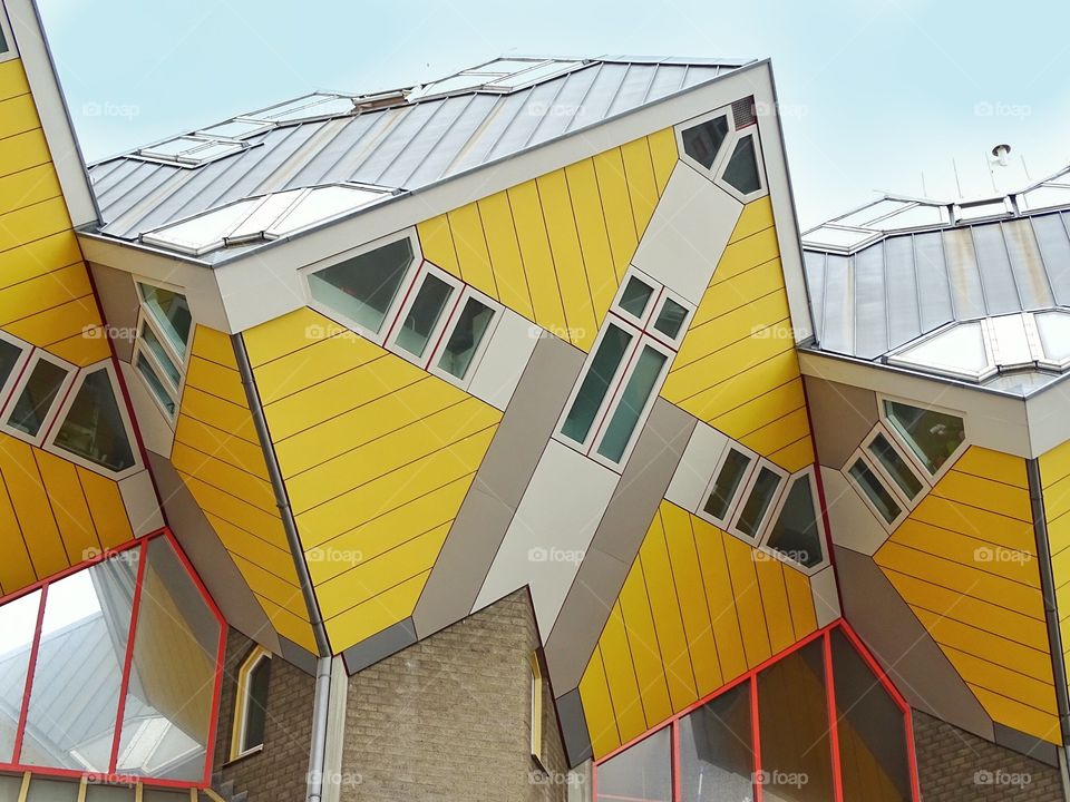 Cubes houses in Rotterdam