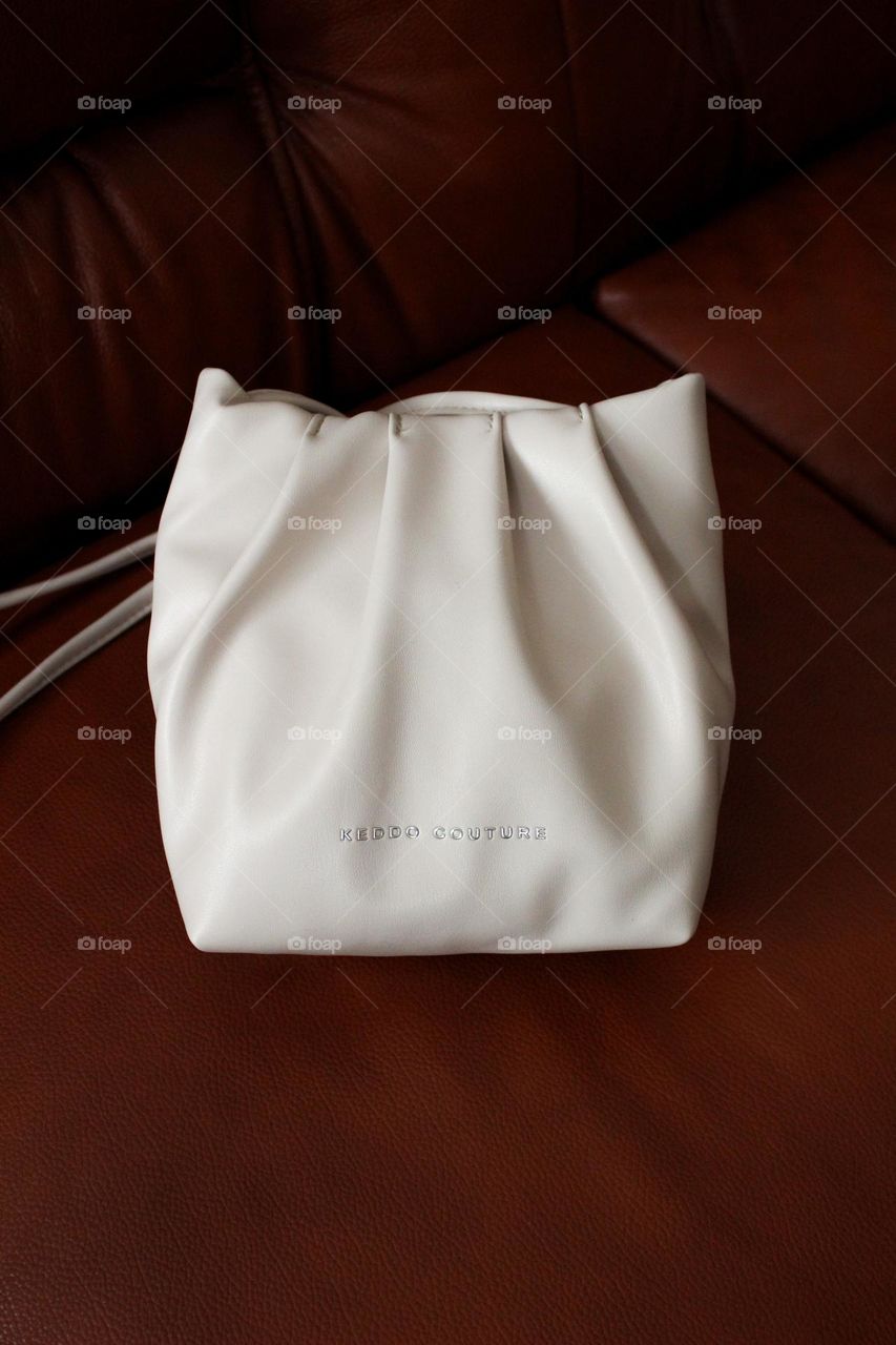 White elegant bag 