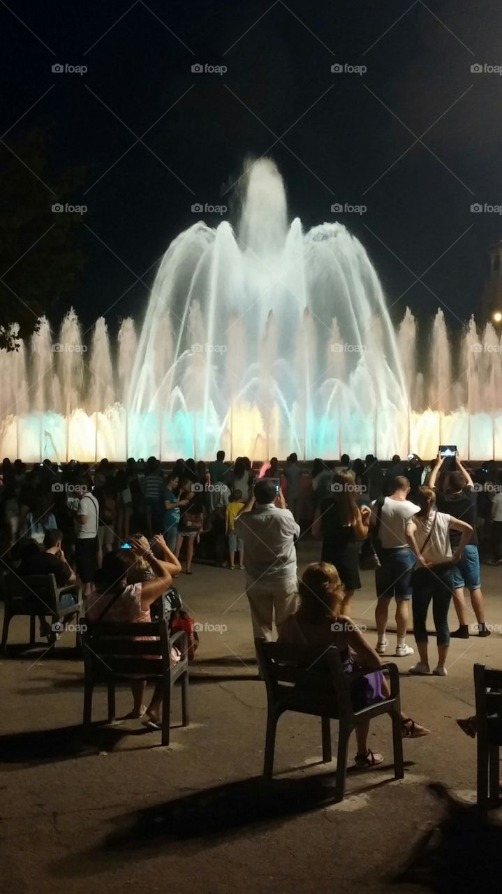 barcelona fountains