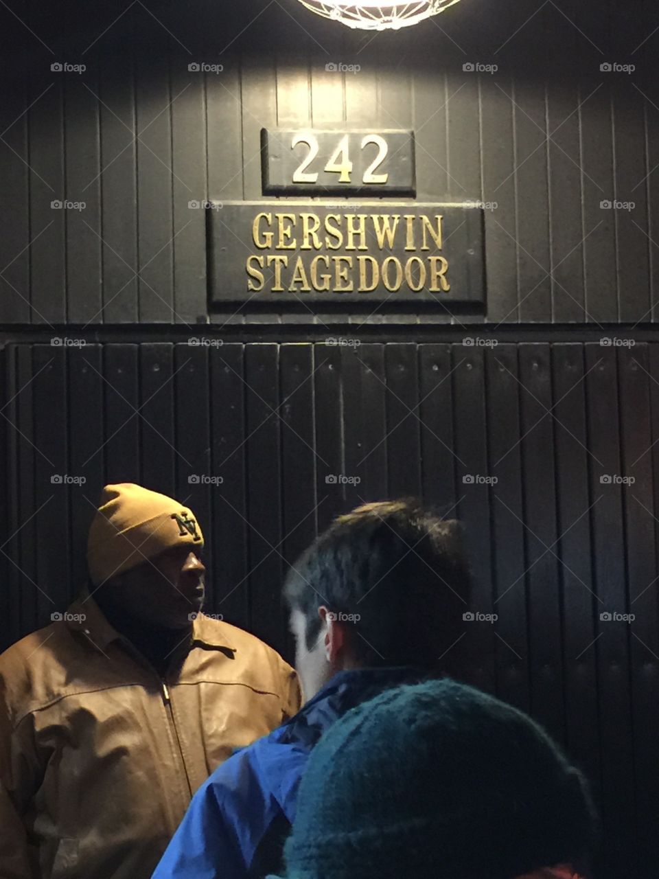 Gershwin Theatre. The stage door at the Gershwin Theatre in NYC.