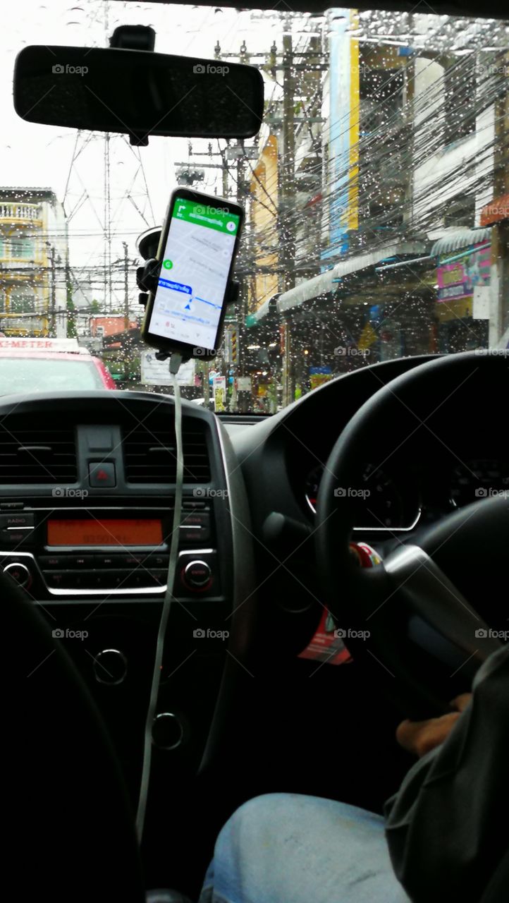 Grab Taxi Bangkok