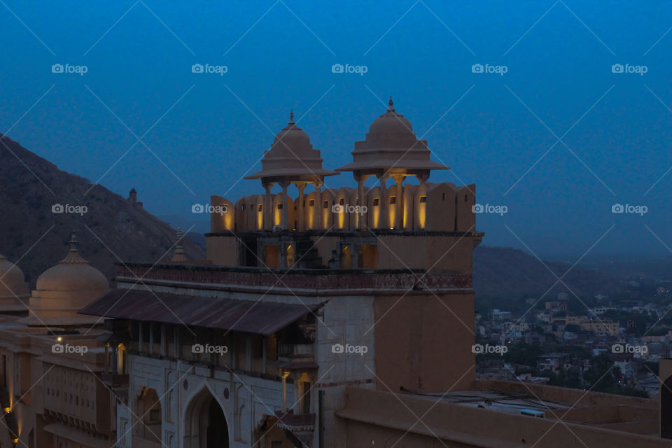 View from amber fort