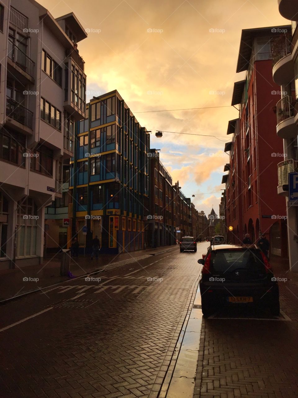Amsterdam after te rain