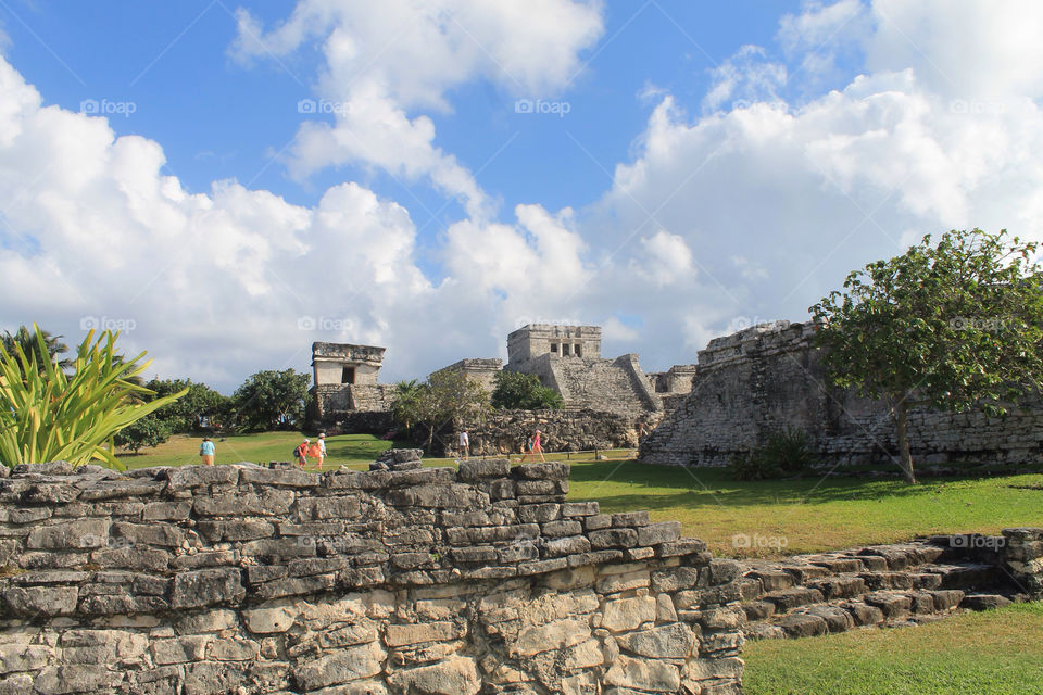 Mayan ruins in Tulum, Mexico