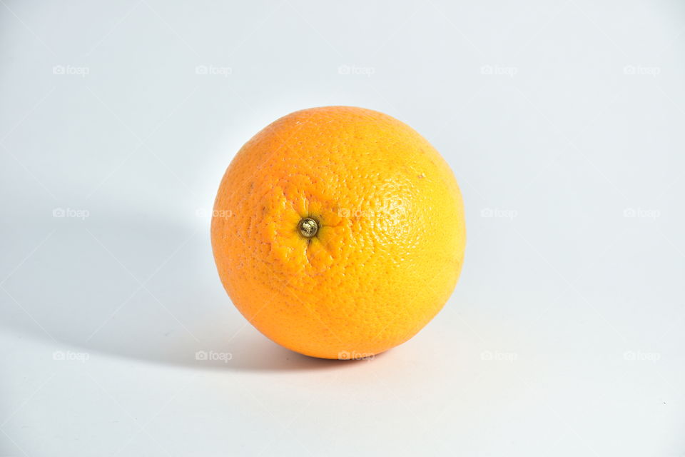 Orange with left side shadow