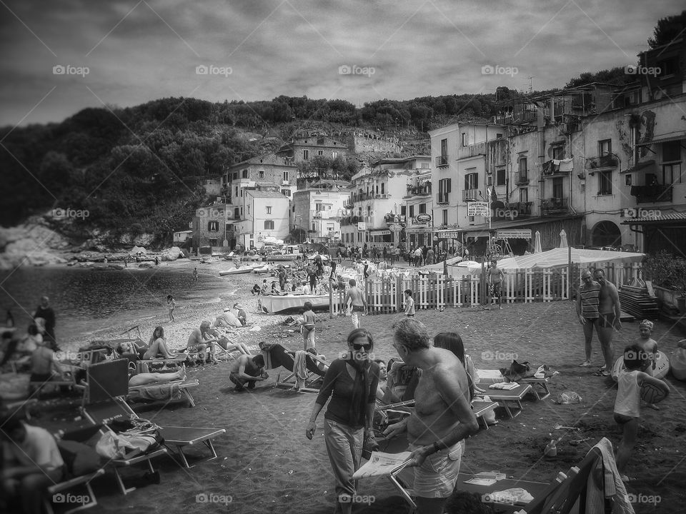 A day at the beach Italy