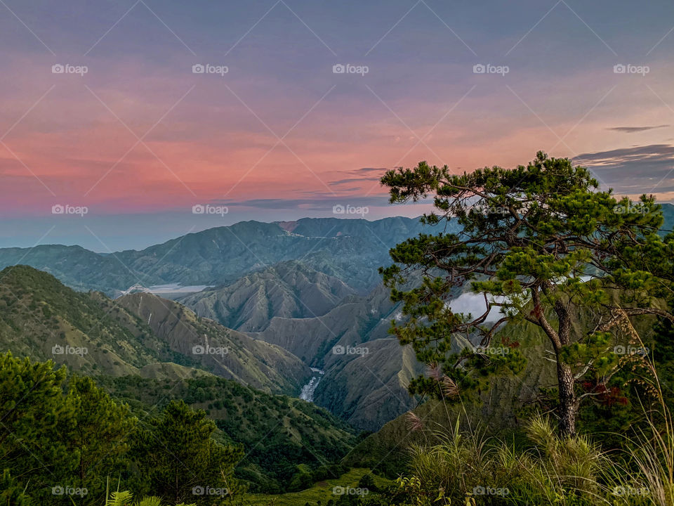 Dawn at Mt. Pigingan, Philippines