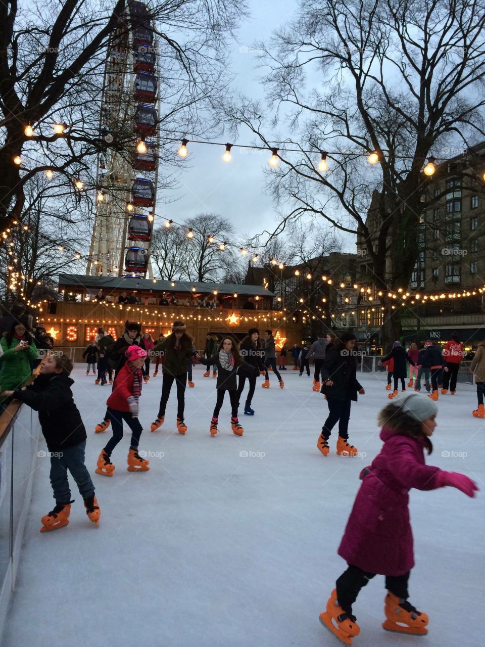 Christmas Fun. Taken in Princes Street Gardens Edinburgh at the Market