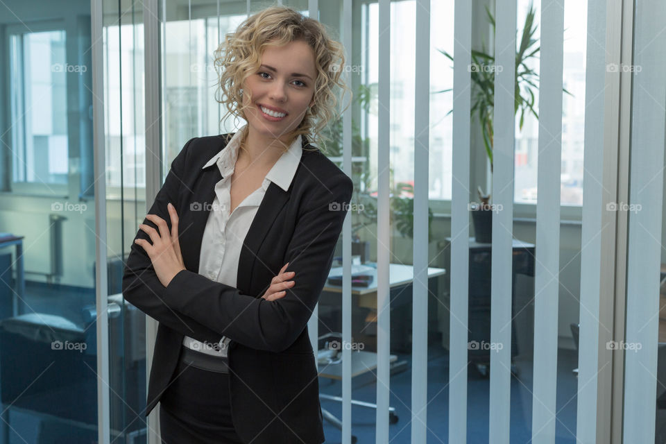 Portrait of a young business woman