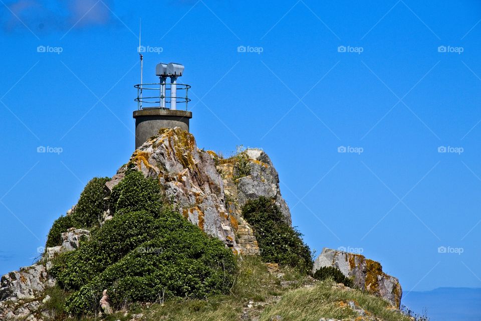 lighthouse on the island of island