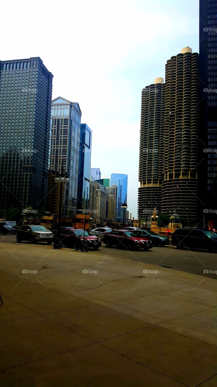 A beautiful city of Chicago